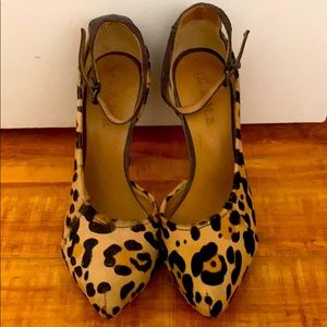 L.A.M.B by Gwen Stefani Leopard Platform Pump